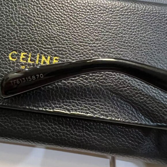 CELINE TRIOMPHE CL 40222F BLACK SUNGLASSES - Picture 8 of 8